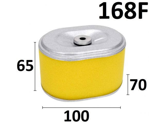 фильтр воздушный (бумажный элем.) 168F