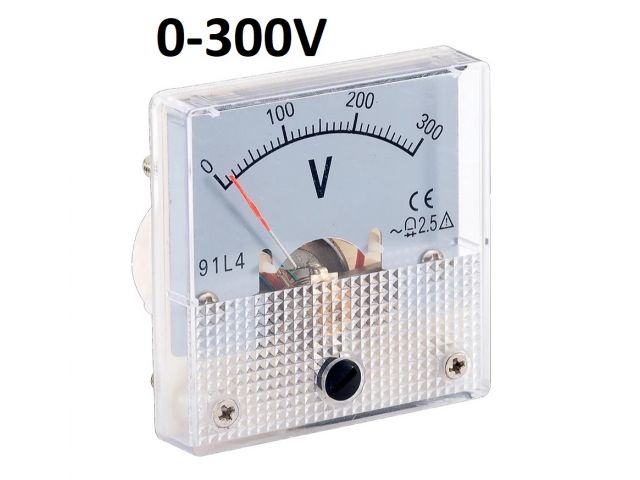 вольтметр бензогенератора аналоговый 220В (45*45мм)
