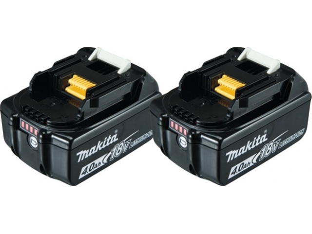 Аккумулятор MAKITA BL 1840 B 18.0 В, 4.0 А/ч, Li-Ion ( 2 шт.)