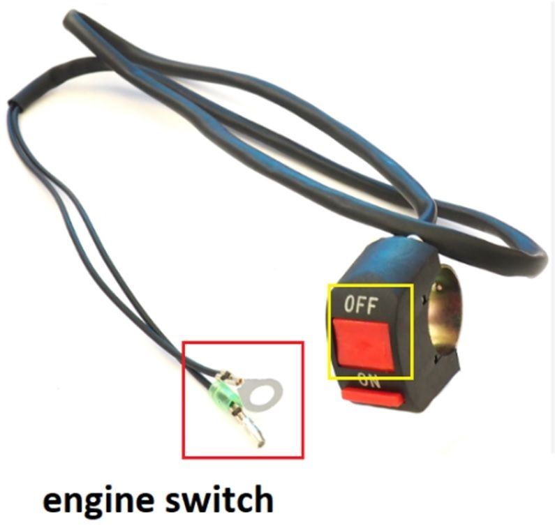 выключатель зажигания с проводом для культиватора/мотоблока