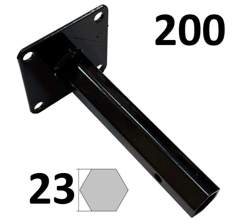 ступица (полуось) колеса 23*200мм для культиватора/мотоблока