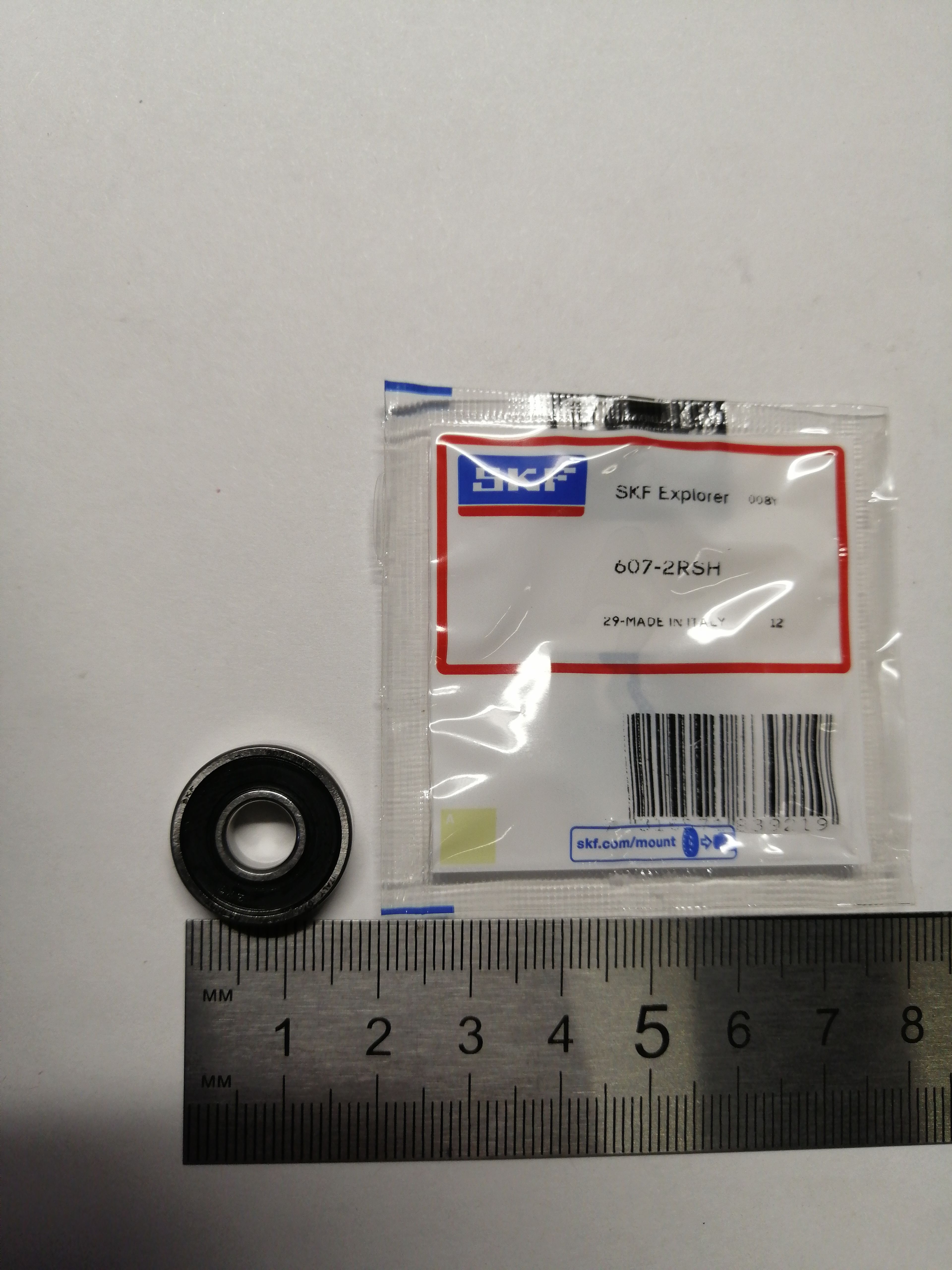 подшипник 607-2RS-SKF (180017) DDUCM