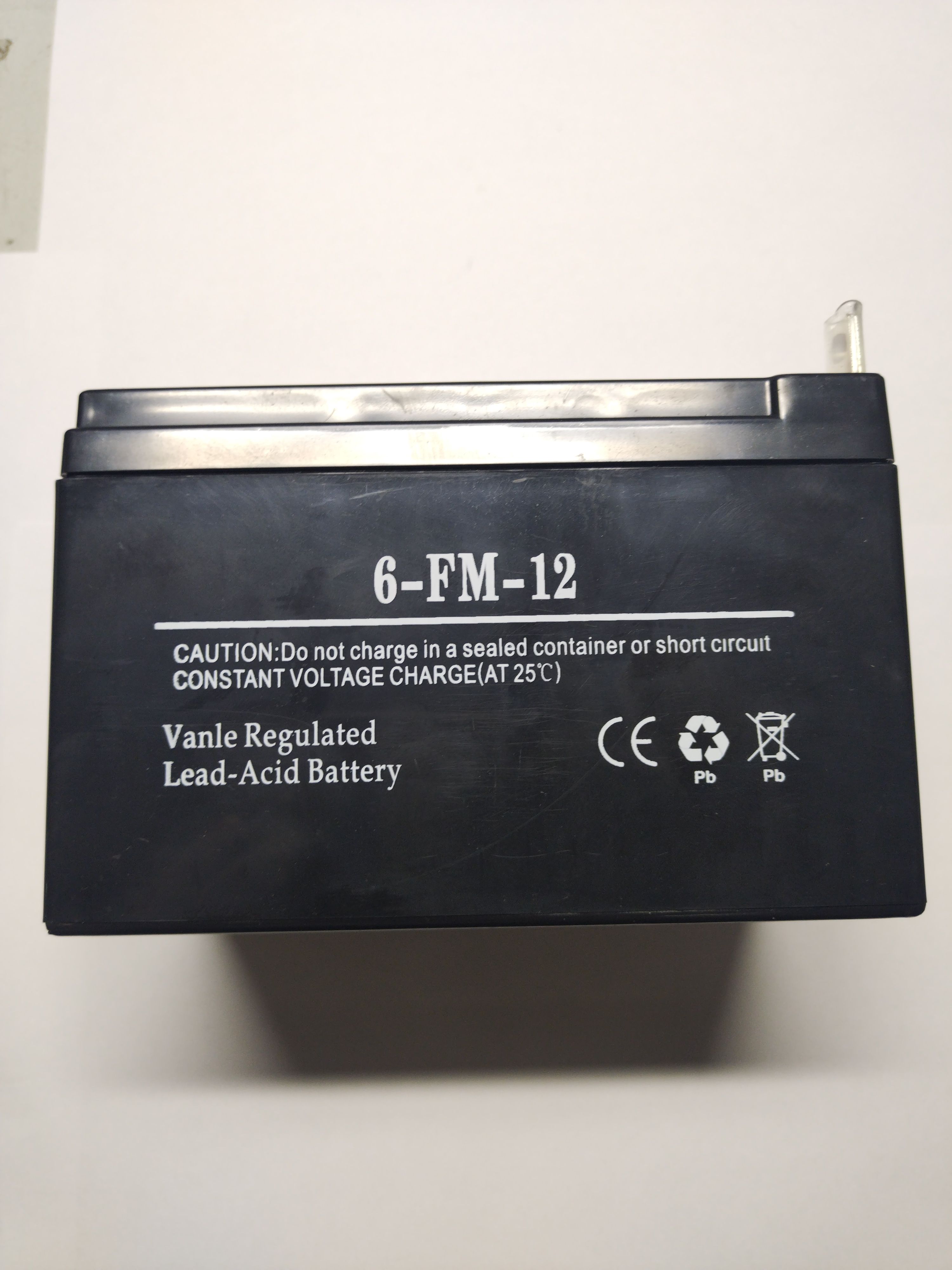 аккумулятор для бензогенератора 12V 14Ah