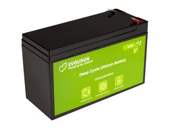 аккумулятор EVOLISUN 12,8В 6А/ч  LiFePO4