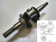 коленвал 168F (цилиндр 20*50мм)